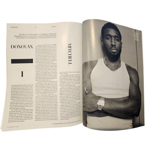 Esquire Magazine Caleb Williams Cover Issue Sports Mavericks April May 2025 - Picture 5 of 5